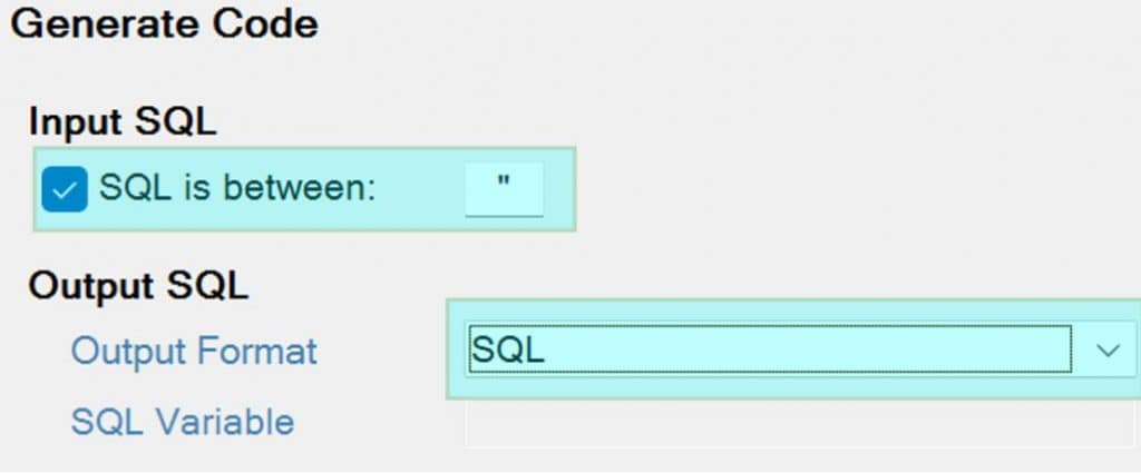 Extract Sql From Source Code