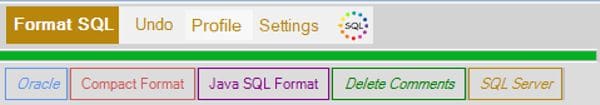 Sql Formatter Profile 6