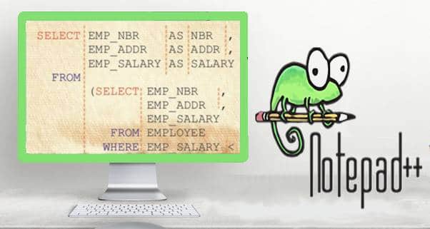 Free Notepad++ Sql Formatter