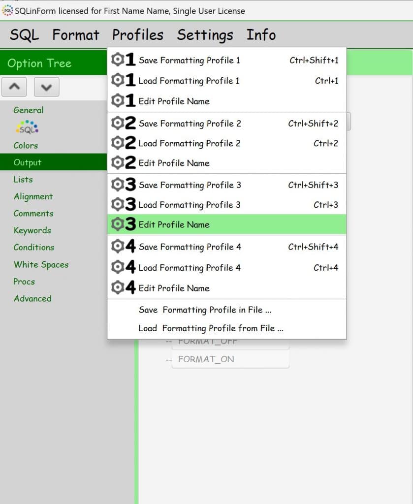 Sql Formatter Team Standard