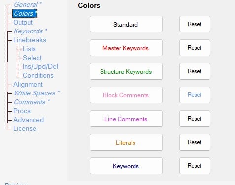 Beautify Sql Color Block Comment