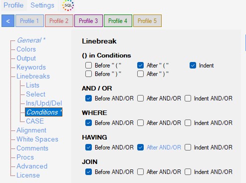 Sql Where Condition